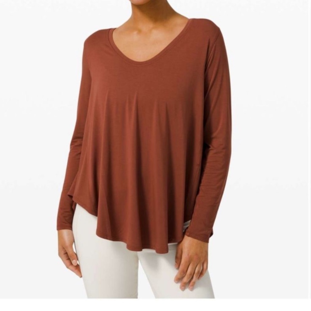 Lululemon “Up for Down Time Long” Sleeve
Dark Terracotta size 8 - Picture 2 of 6